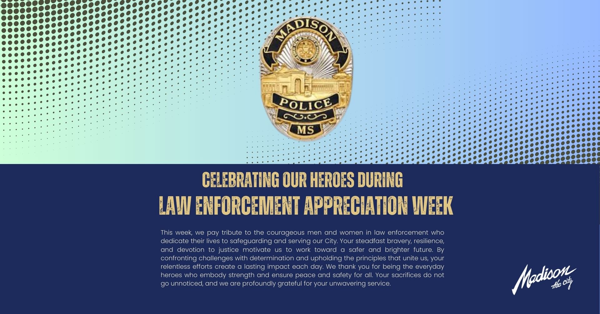 Law Enforcement Appreciation Week