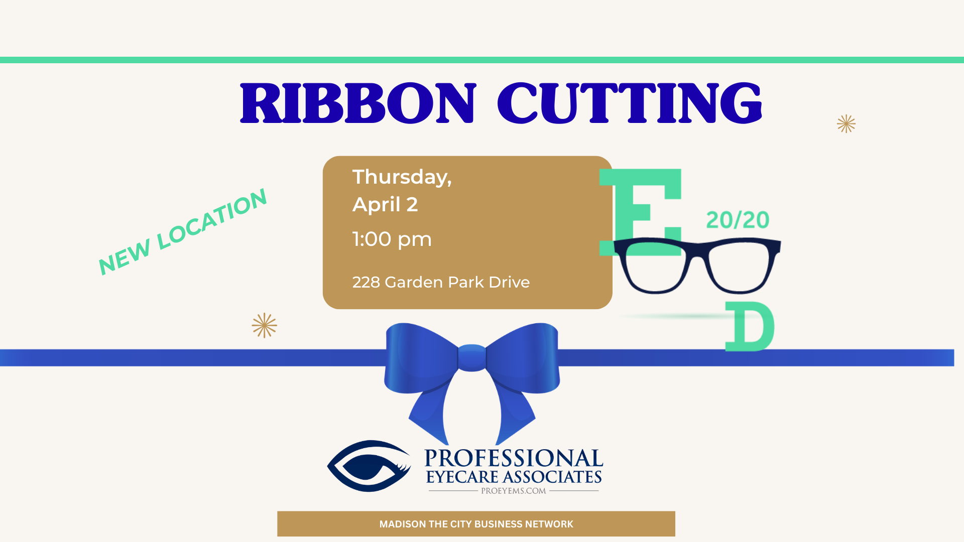 Professional Eyecare Associates Ribbon Cutting